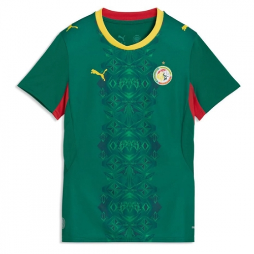 Billige Fotballdrakt Senegal Replika Bortedrakt Dame VM 2026 Kortermet Billige Fotballdrakt Senegal Replika Bortedrakt Dame VM 2026 Kortermet